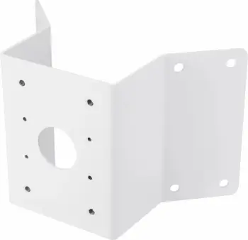 Mbajtës qoshe Hanwha SBP-300KMW1, për XNV-6120R, Alumini, 280 mm, Bardhë