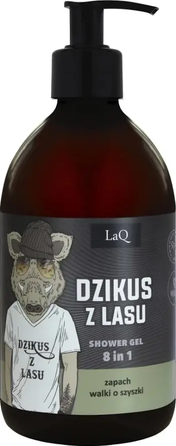 Xhel dushi për meshkuj LaQ 8-in-1 Jungle from the Forest 500ml