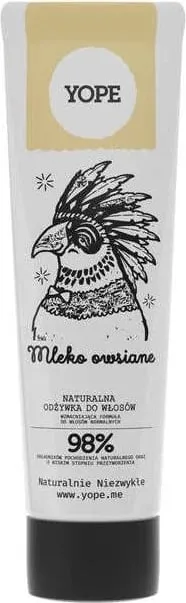 Kondicioner për flokë Yope Natural Oat Milk për femra 170ml - 1