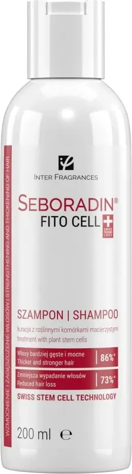 Shampo për flokë Seboradin Fito Cell, kundër rënies së flokëve, 200 ml, për forcim dhe rigjenerim