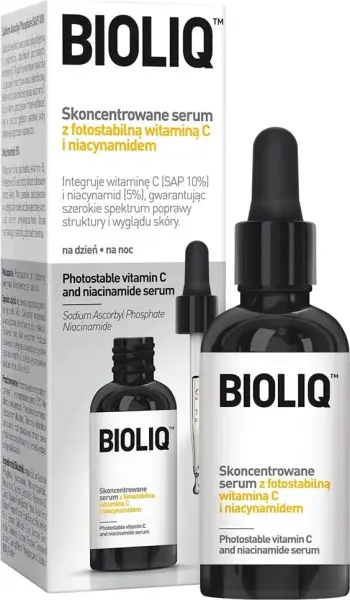 Serum për fytyrë për femra BIOLIQ Pro Concentrated me Vitaminë C fotostabile dhe Niacinamide, 20ml