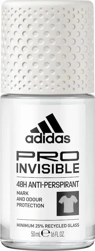 Antiperspirant roll-on për femra Adidas Pro Invisible, 50ml