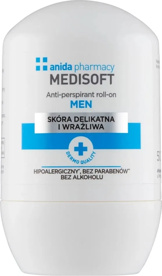 Antiperspirant roll-on për meshkuj Anida Medisoft Men 50ml - 1