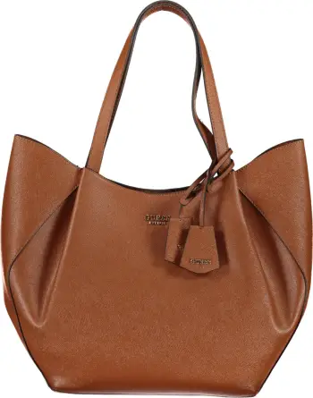 Çantë për femra GUESS JEANS Amorette, kafe