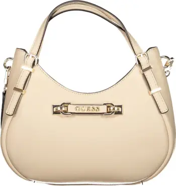 Çantë për femra GUESS JEANS LEFIA, bezhë