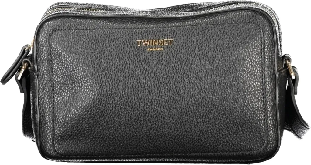 Çantë për femra TWINSET camera bag, e zezë - 1