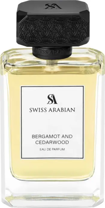 Eau de Parfum Swiss Arabian Bergamot and Cedarwood, 100ml