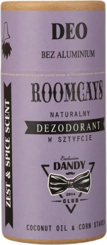 Deodorant stick për burra ROOMCAYS Zest & Spice, 65g