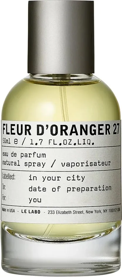Eau de Parfum unisex Le Labo Fleur d'Oranger 27, 50ml - 1