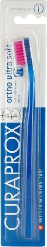 Furçë dhëmbësh ortodontike Curaprox Ortho CS 5460 Ultra Soft, 1 copë - 1