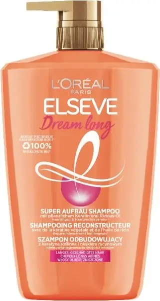 Shampon për femra L'Oreal Paris Elseve Dream Long Rebuilding, 1000ml