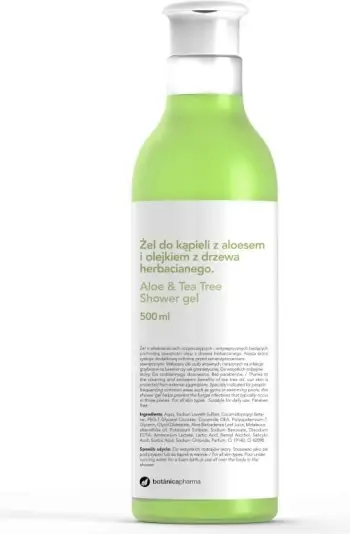 Xhel dushi për femra Botanicapharma Aloe & Tea Tree, 500ml