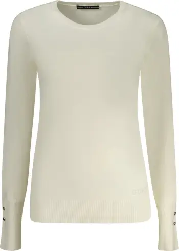Xhemper GUESS JEANS femra, të bardhë