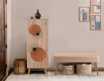 Set mobiljesh për korridor Skye Decor, ngjyrë sonomo-stone, 933-0900