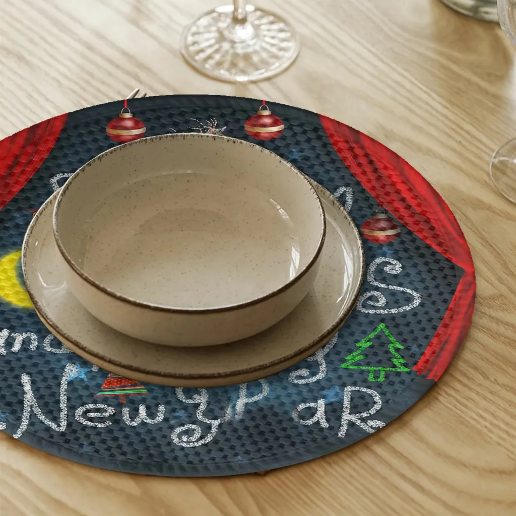 Set nënshtruesish tavoline Hermia Concept, shumëngjyrësh, 4 copë, 37cm - 2