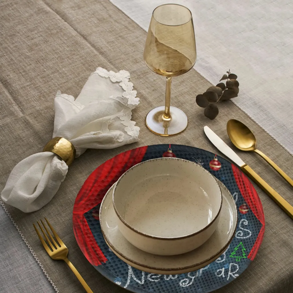Set nënshtruesish tavoline Hermia Concept, shumëngjyrësh, 4 copë, 37cm - 3