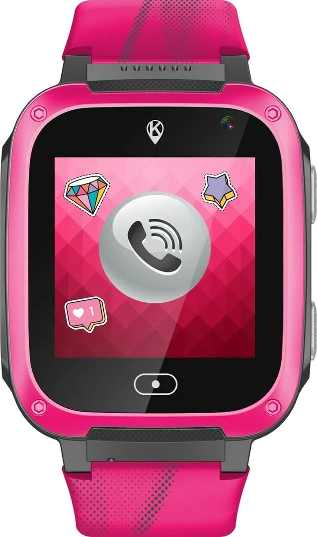 Smartwatch KIDI Basic për fëmijë, KW_M_BSC_R, 400 mAh, Rozë - 3