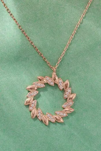 Vathë argjendi ngjyrë rozë gold Jumeon, SGTL11807