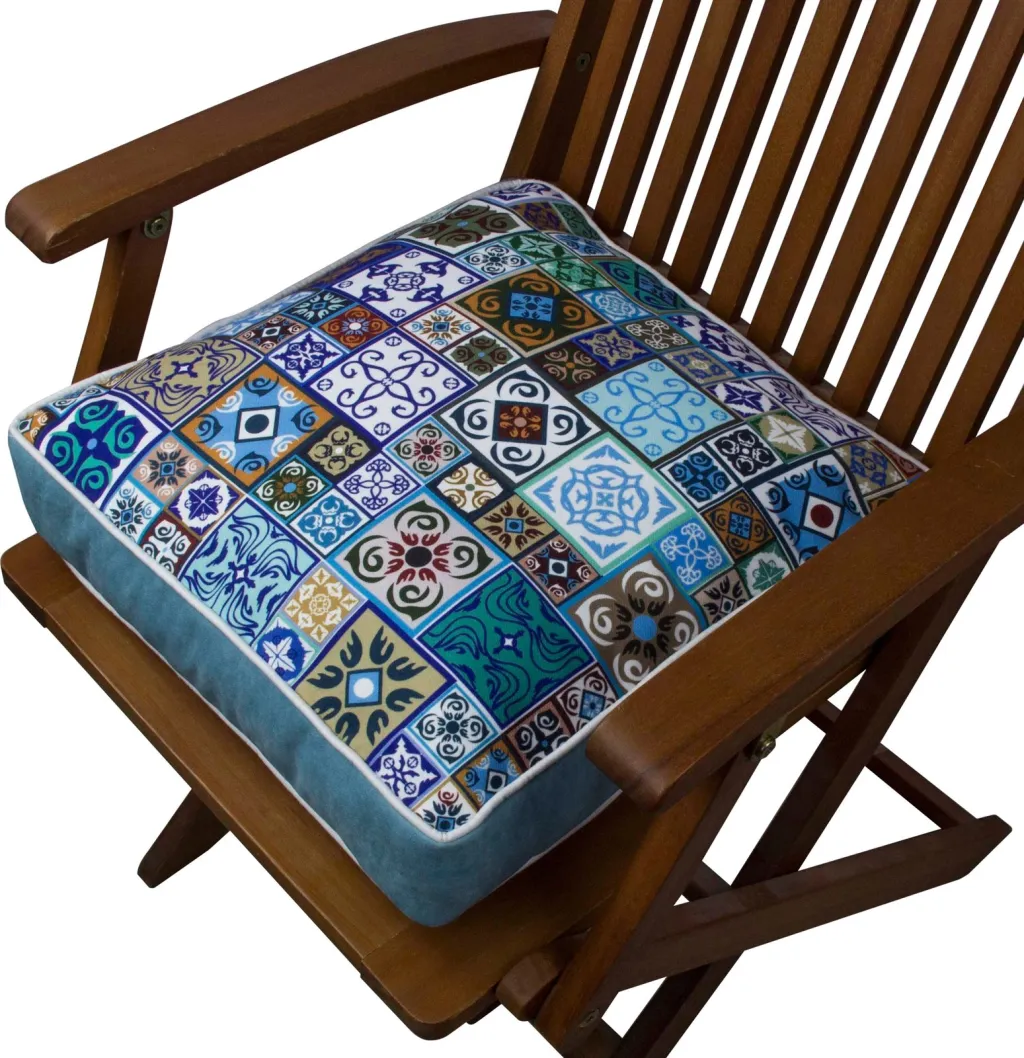 Jastëk Aberto Design, YM1298, shumëngjyrësh, 42x42cm - 1