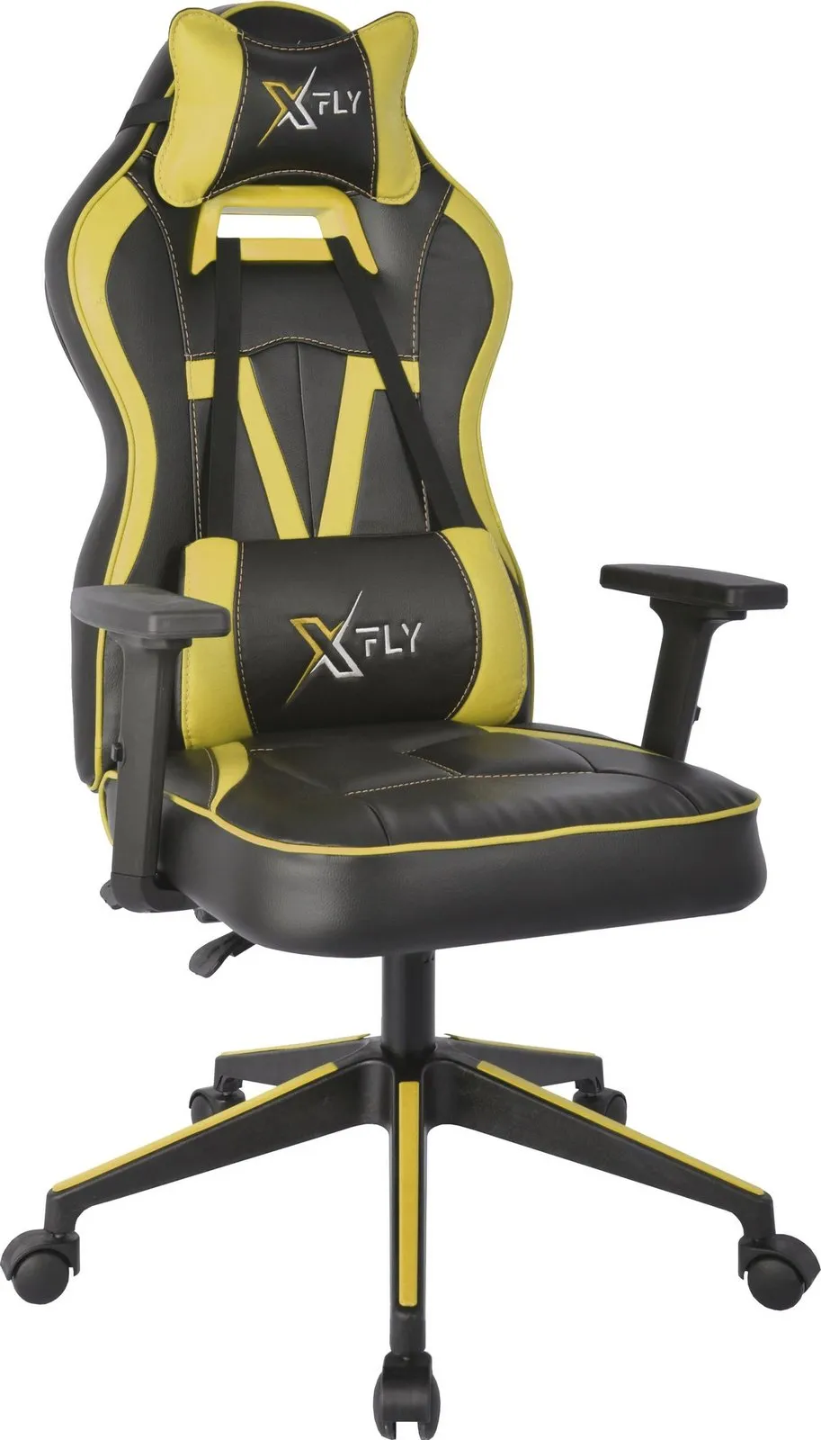 Karrige gaming Skye Decor, XFly Vendetta, e verdhë - 1