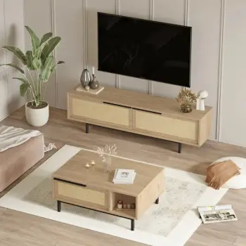 Set mobiljesh për dhomë dite Skye Decor, ngjyrë lisi, ON19-SU