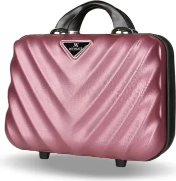 Çantë make-up, ngjyrë rozë e artë, Zoozie Bags, 7163