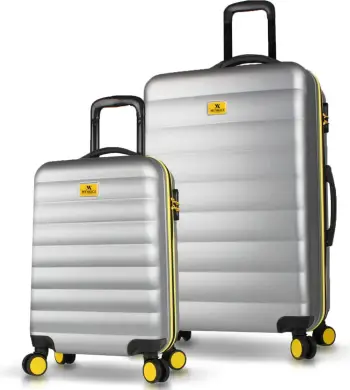 Set valixhesh (2 copë), Zoozie Bags, 6544, ngjyrë gri