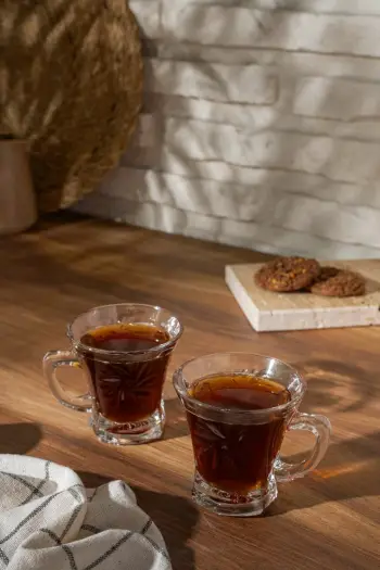 Set filxhanash kafeje prej xhami, 6 copë, Hermia Concept, CP0990GCL