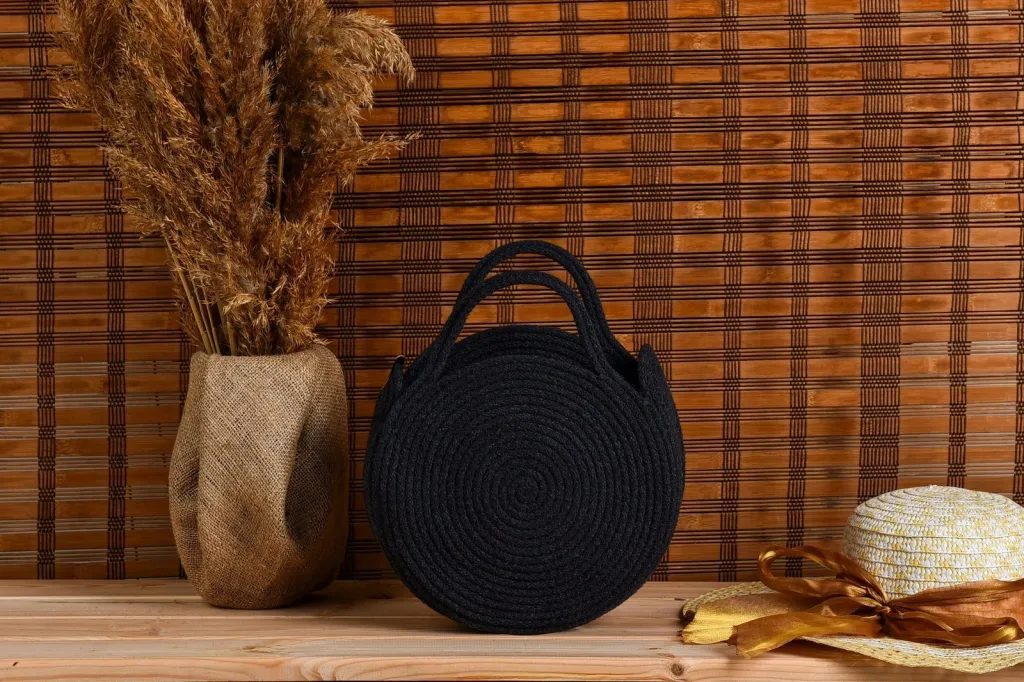 Çantë dore Zoozie Bags, boho, e zezë - 1