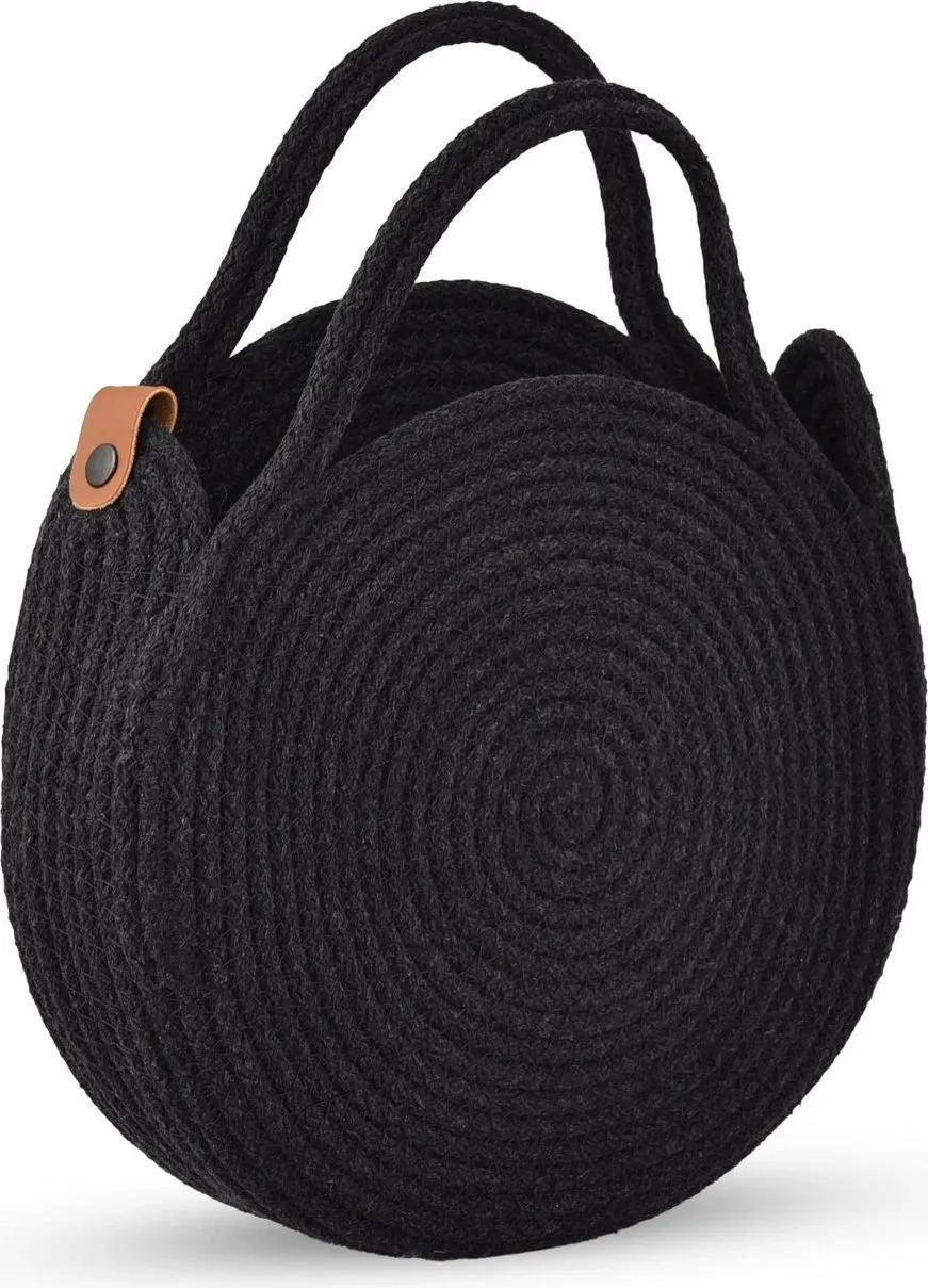 Çantë dore Zoozie Bags, boho, e zezë - 4