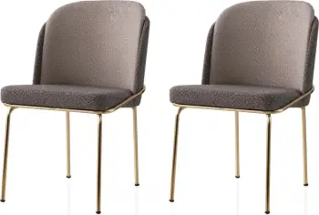 Set karrigesh (2 copë), Skye Decor, Dore - 125 V2