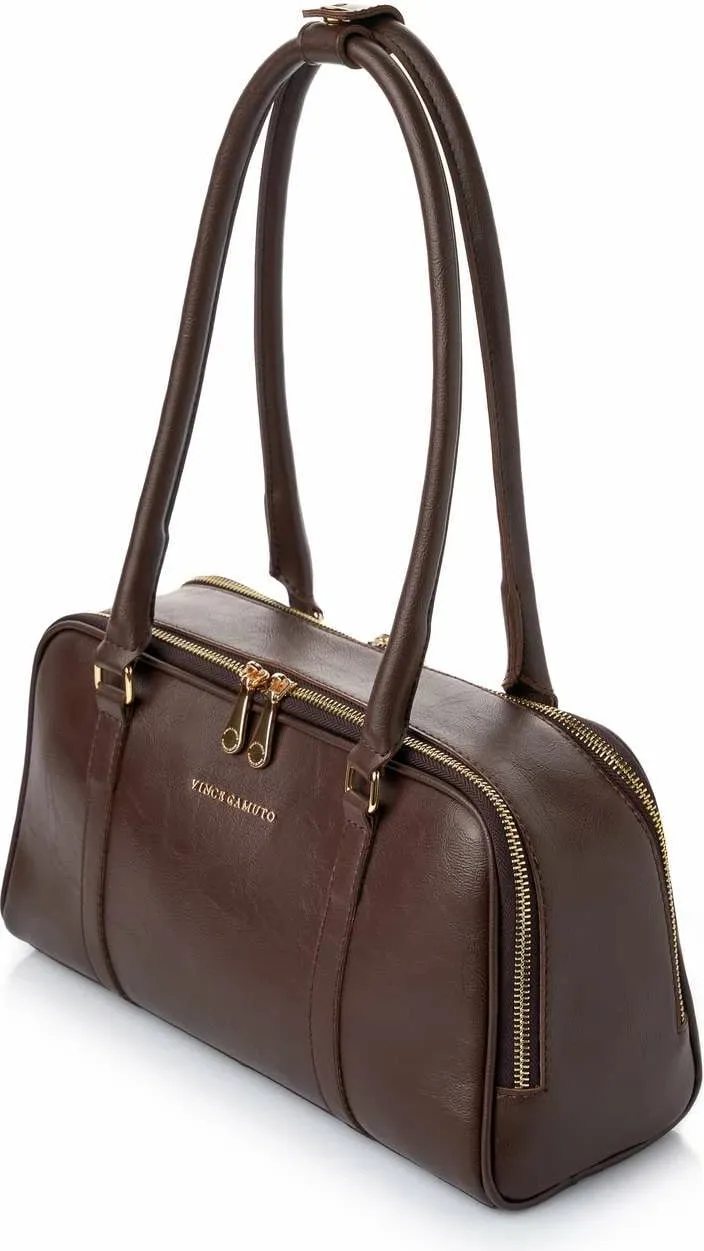 Çantë krahu Vince Camuto Forli, ngjyrë çokollatë - 4
