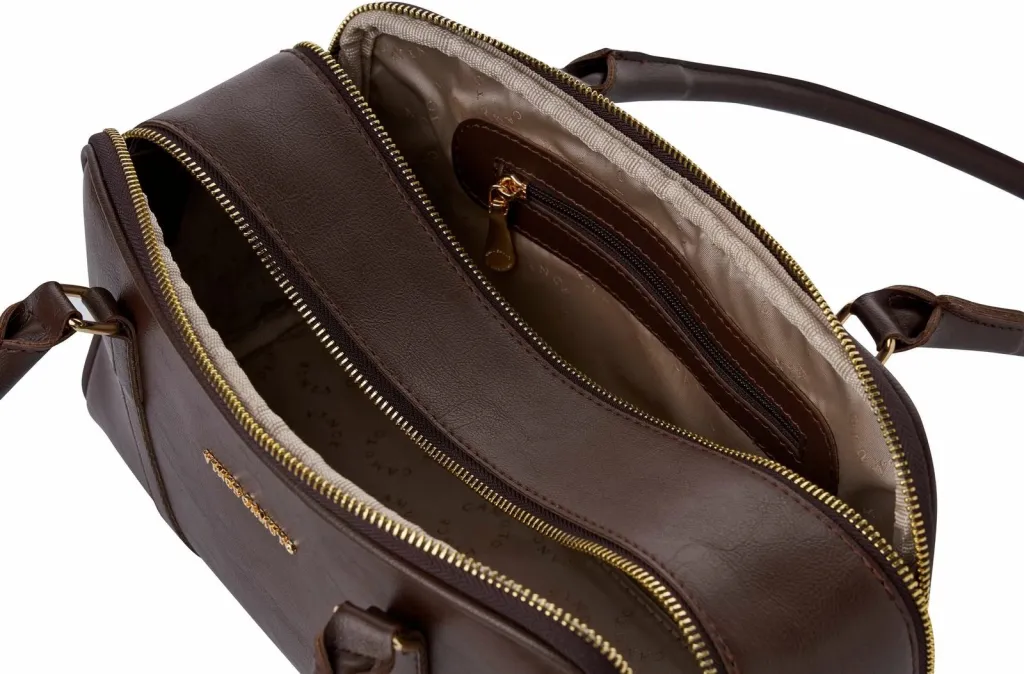 Çantë krahu Vince Camuto Forli, ngjyrë çokollatë - 7