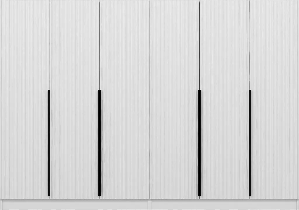 Dollap Skye Decor, Kale Plus - 7787, i bardhë, 270x210x52cm - 6
