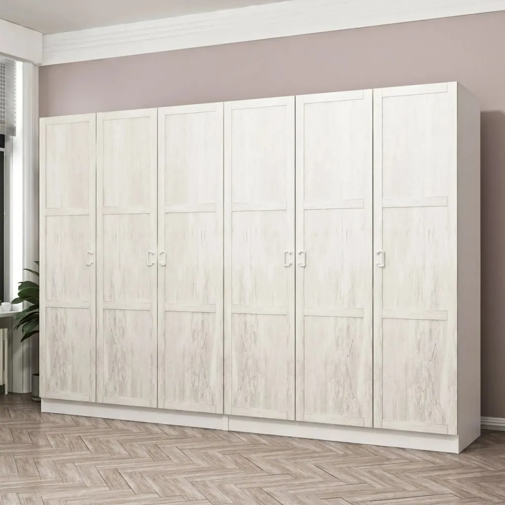 Dollap Skye Decor, i bardhë, Kale - 3834 - 2