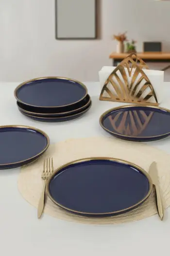 Set pjatash ëmbëlsirash qeramike (6 copë), Hermia Concept, ST039006F433A841700MAEF400