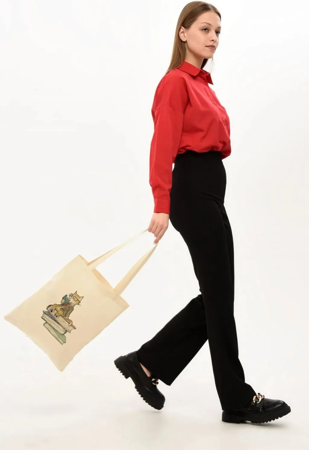 Tote bag Zoozie Bags, krem, 0474 - 5