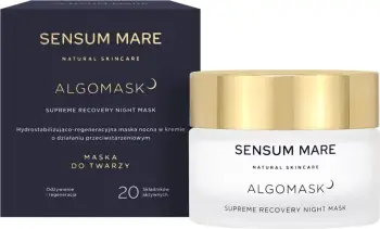 Maskë nate për fytyrë Sensum Mare Algomask Hydro-Stabilizing Regenerating për femra, 50ml