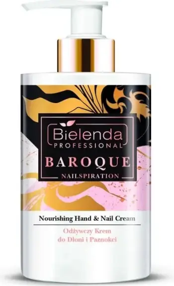 Krem për duar dhe thonj për femra Bielenda Professional Nailspiration Baroque, 300ml