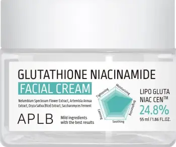 Krem fytyre për femra APLB Glutathione Niacinamide Brightening, 55ml