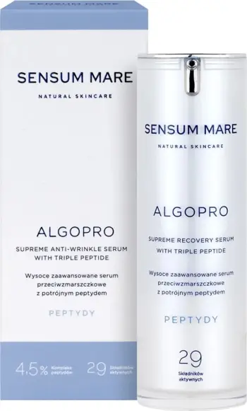 Serum anti-rrudhë për femra Sensum Mare Algopro Highly Advanced Triple Peptide, 30ml