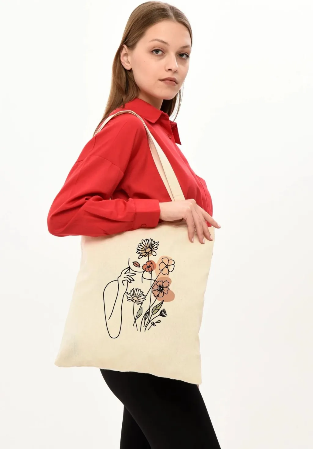 Çantë tote Zoozie Bags, krem, 0872 - 5