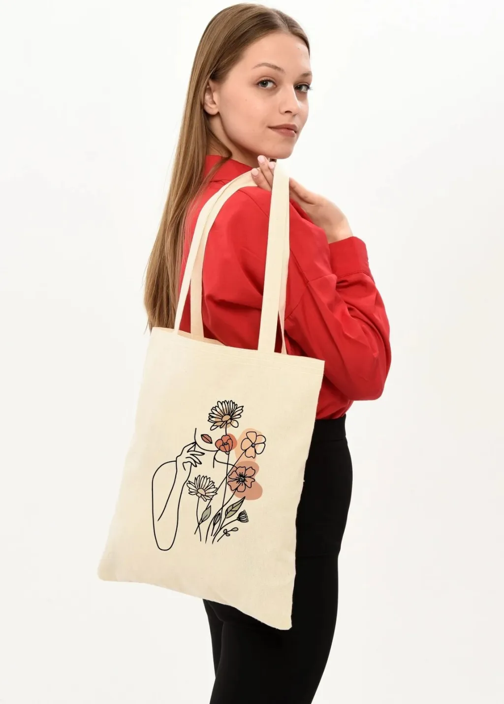 Çantë tote Zoozie Bags, krem, 0872 - 6