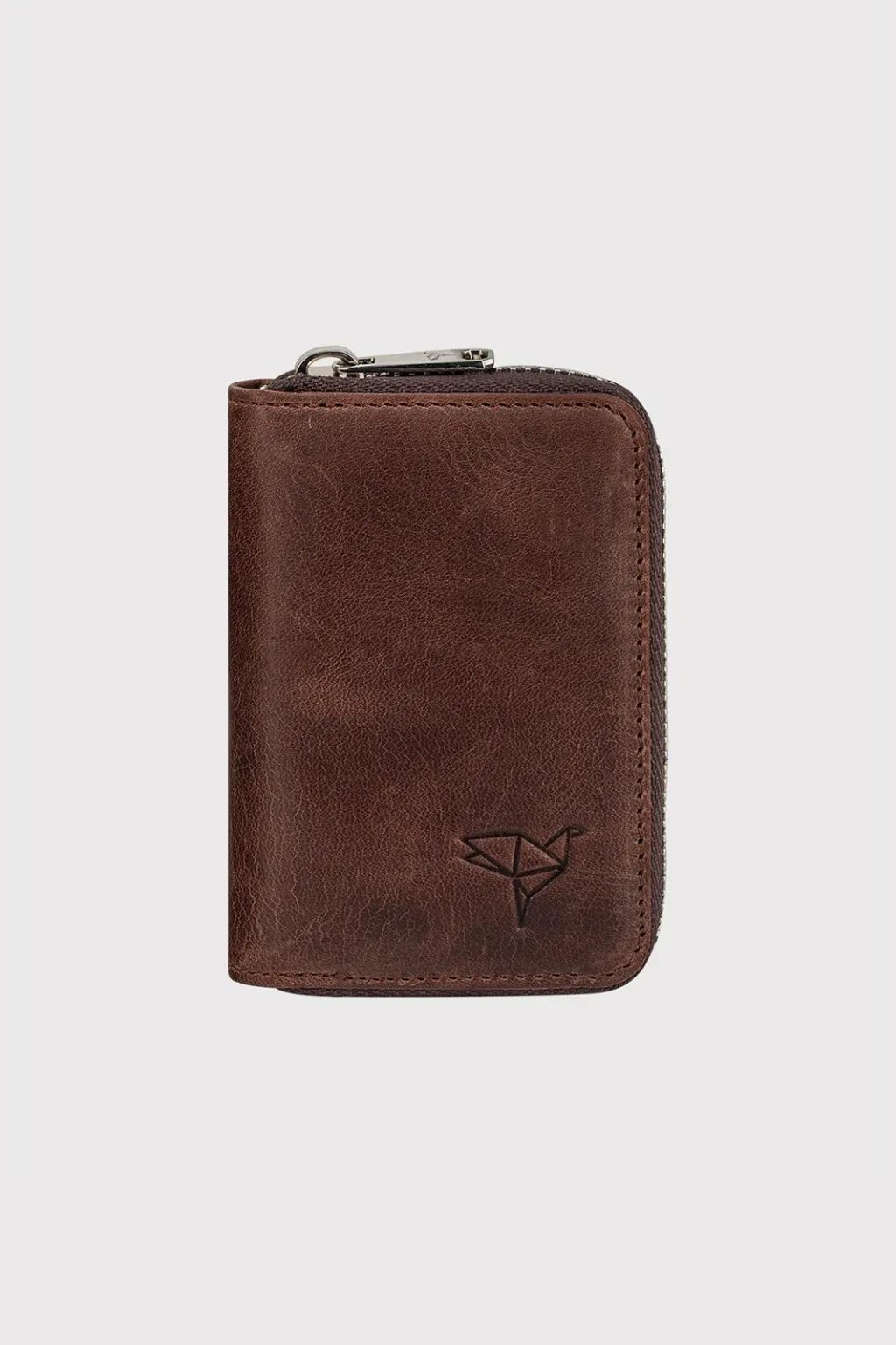 Mbajtës kartelash Clovis, ngjyrë kafe, Zoozie Bags - 6