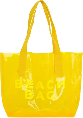 Çantë plazhi Zoozie Bags, 7257 - 82926, e verdhë