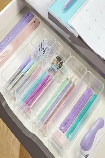 Organizues sirtari plastik Hermia Concept, transparent
