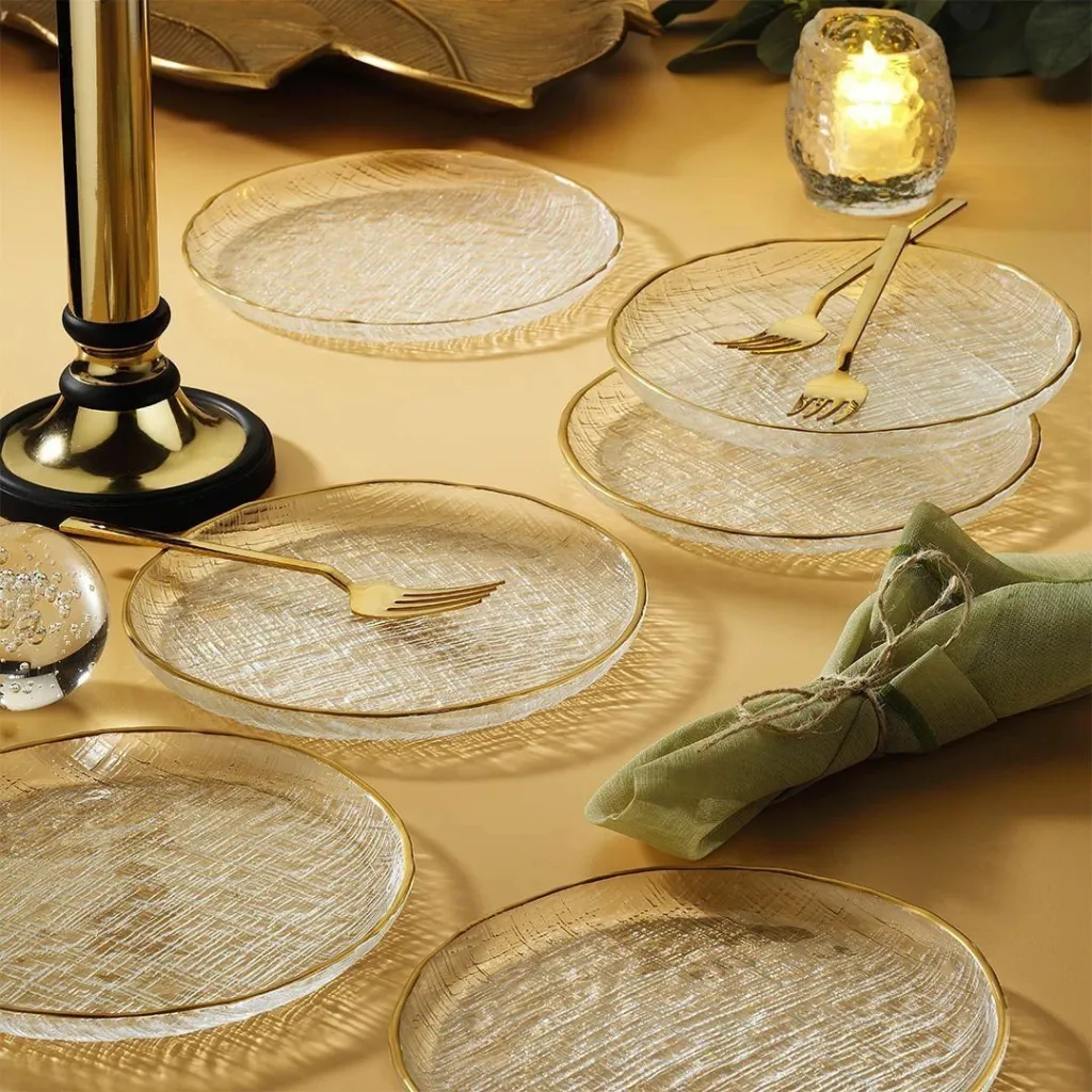 Set pjatash ëmbëlsirash (6 copë), Hermia Concept, Chanel6p - 1