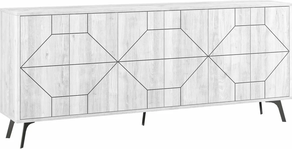Konsol Skye Decor, Dune 183 - E bardhë antike - 5