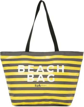 Çantë shpatullash e madhe, material parashute, ngjyrë gri, Zoozie Bags, M000008437