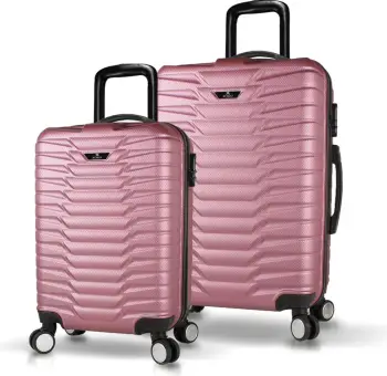 Set valixhesh (2 copë), ngjyrë rozë gold, Zoozie Bags, 5653